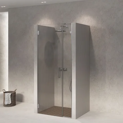 Двері + стінка Space Glass COLOMBO зі скла