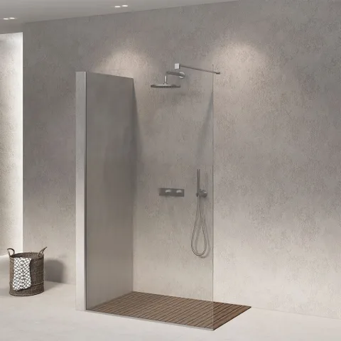 Прямая стеклянная перегородка Space Glass FALLS