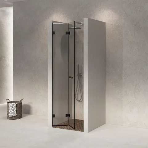 Двері «книжка» Space Glass LAMADIA зі скла