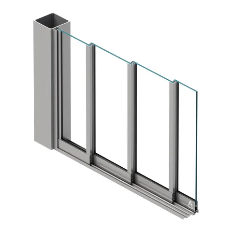 Aluprof MB-OpenSlide — фото конструкції