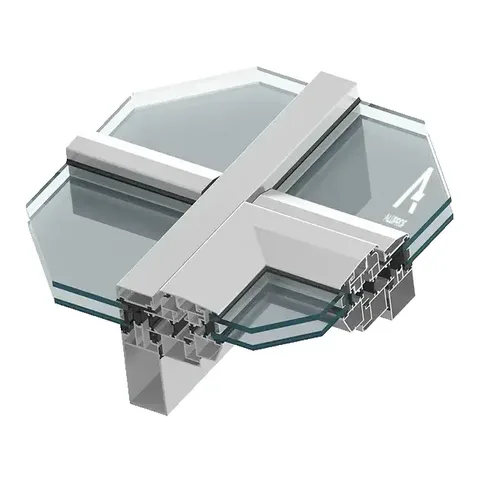 Дахове вікно Aluprof MB-SR50N RW у скляному даху